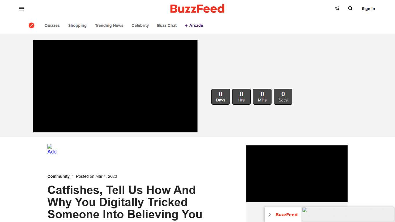 Former Catfish, Anonymously Tell Us Your Story